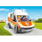 Playmobil Ασθενοφόρο Με Σειρήνα Και Φάρο Που Αναβοσβήνει 6685 4008789066855