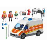 Playmobil Ασθενοφόρο Με Σειρήνα Και Φάρο Που Αναβοσβήνει 6685 4008789066855