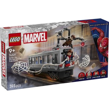 LEGO Marvel Super Heroes Spider-man vs. Doc Ock Subway Train Scene 76321 5702017817934