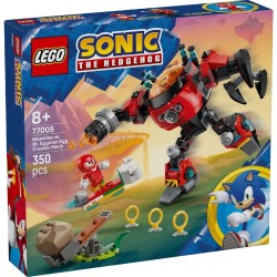 LEGO  Sonic the Hedgehog Knuckles vs. Dr. Eggman Egg Crusher Mech 77005 5702017815602