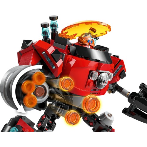 LEGO  Sonic the Hedgehog Knuckles vs. Dr. Eggman Egg Crusher Mech 77005 5702017815602