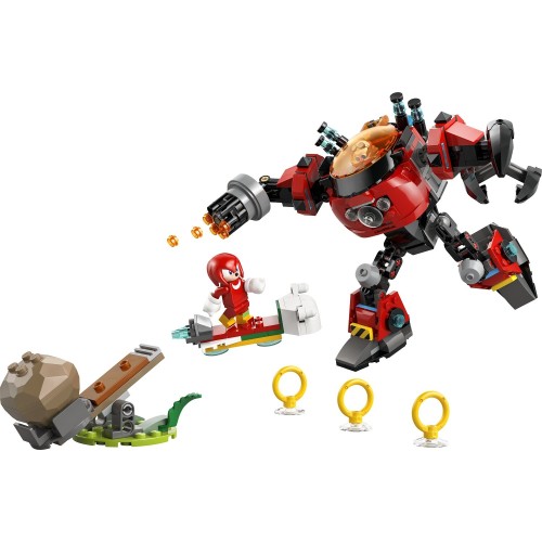LEGO  Sonic the Hedgehog Knuckles vs. Dr. Eggman Egg Crusher Mech 77005 5702017815602