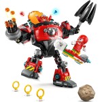 LEGO  knuckles vs. εξωστολή egg crusher του dr. eggman 77005 5702017815602