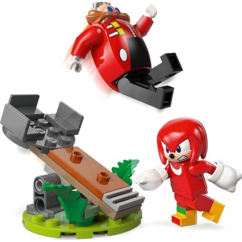 LEGO  Sonic the Hedgehog Knuckles vs. Dr. Eggman Egg Crusher Mech 77005 5702017815602
