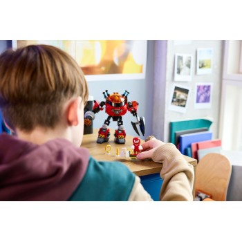 LEGO  Sonic the Hedgehog Knuckles vs. Dr. Eggman Egg Crusher Mech 77005 5702017815602