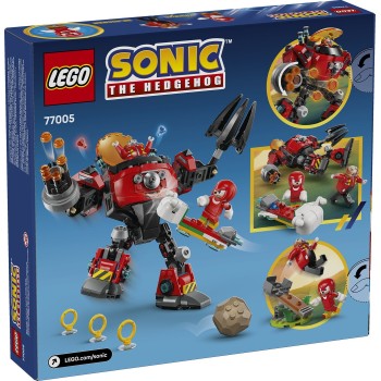 LEGO  Sonic the Hedgehog Knuckles vs. Dr. Eggman Egg Crusher Mech 77005 5702017815602