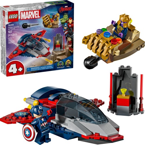LEGO marvel super heroes κάπτεν αμέρικα vs. θάνος 76319 5702017817910