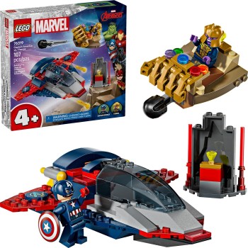LEGO marvel super heroes κάπτεν αμέρικα vs. θάνος 76319 5702017817910