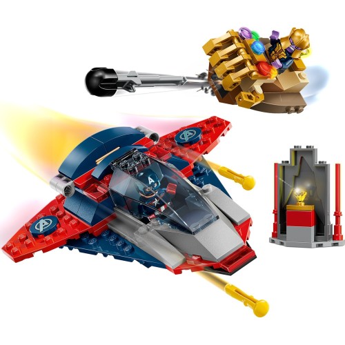 LEGO marvel super heroes κάπτεν αμέρικα vs. θάνος 76319 5702017817910