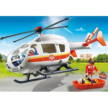 Playmobil Ελικόπτερο Πρώτων Βοηθειών 6686 4008789066862
