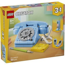 LEGO Creator 3-in-1 retro telephone 31174 5702017879963