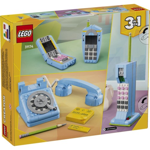 LEGO creator ρετρό τηλέφωνο 31174 5702017879963