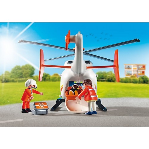 Playmobil Ελικόπτερο Πρώτων Βοηθειών 6686 4008789066862
