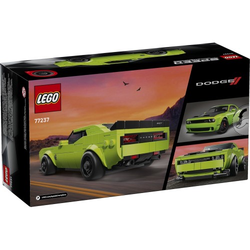 LEGO Speed Champions dodge challenger srt hellcat sports car 77237 5702017816043