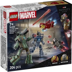 LEGO Marvel Super Heroes Iron Man and War Machine vs. Hammer Drones 76320 5702017817927