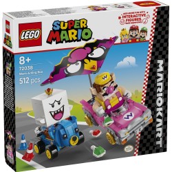 LEGO  Super Mario Kart – Wario and King Boo 72038 5702017816555