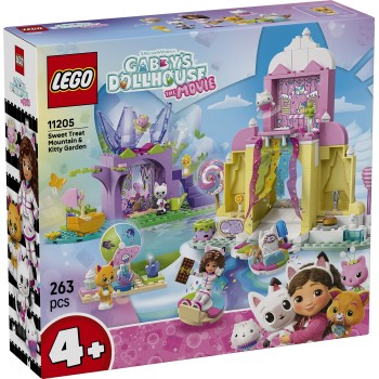 LEGO Gabbys Dollhouse Sweet Treat Mountain And Kitty Garden 11205 5702017813462