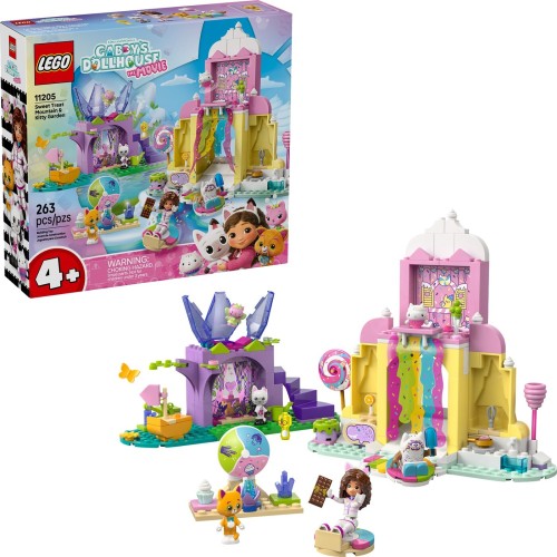 LEGO Gabbys Dollhouse Sweet Treat Mountain And Kitty Garden 11205 5702017813462