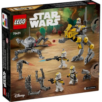 LEGO star wars πακέτο μάχης με στρατιώτες κλώνους του 327ου σώματος 75431 5702017901213