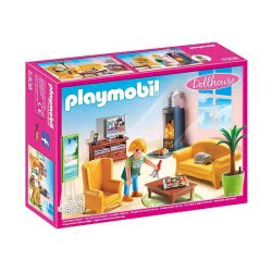 Playmobil Σαλόνι Με Τζάκι 5308 4008789053084