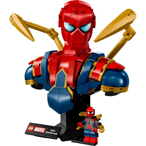 LEGO marvel super heroes προτομή iron spider-man 76326 5702017817989