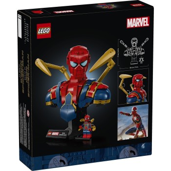 LEGO marvel super heroes προτομή iron spider-man 76326 5702017817989