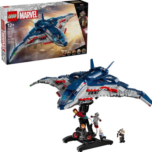 LEGO Marvel Super Heroes Avengers: Age of Ultron Quinjet 76325 5702017817972