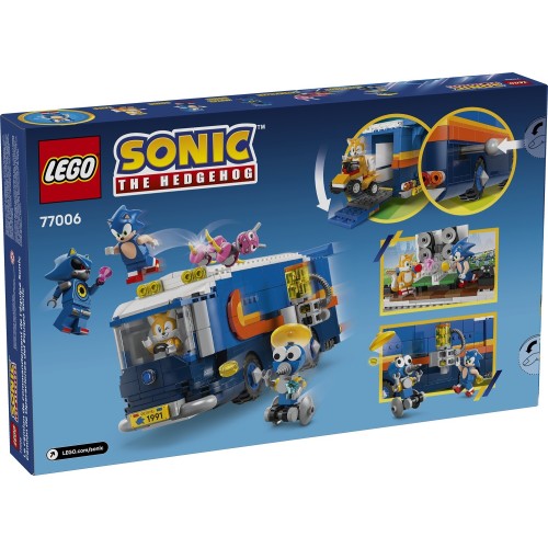 LEGO Sonic The Hedgehog team sonic command truck 77006 5702017815619