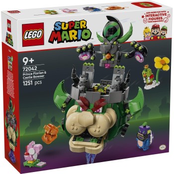 LEGO Super Mario prince florian and castle bowser 72042 5702017816593