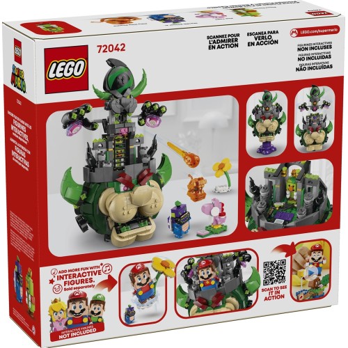 LEGO super mario prince florian & castle bowser 72042 5702017816593