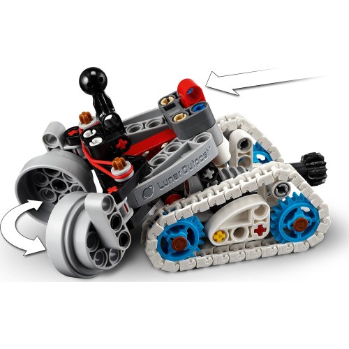 LEGO technic διαστημικό όχημα σεληνιακό ρόβερ lunar outpost™ 42211 5702017816340