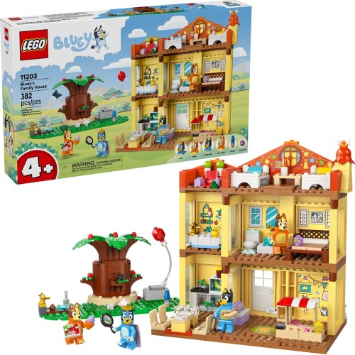 LEGO Bluey Το Σπίτι Της Οικογένειας Μπλούι 11203 5702017813448