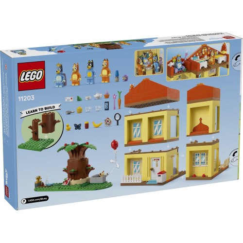 LEGO Bluey Το Σπίτι Της Οικογένειας Μπλούι 11203 5702017813448