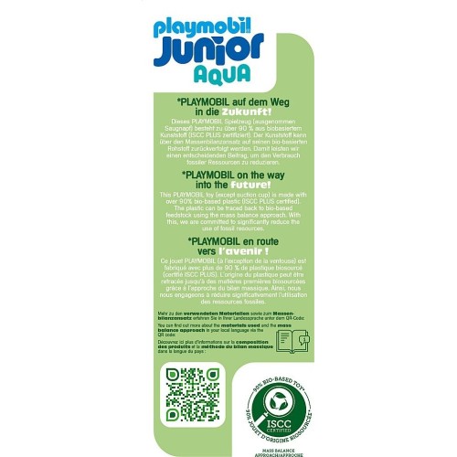 Playmobil JUNIOR AQUA: Νεροτσουλήθρα 71775 4008789717757