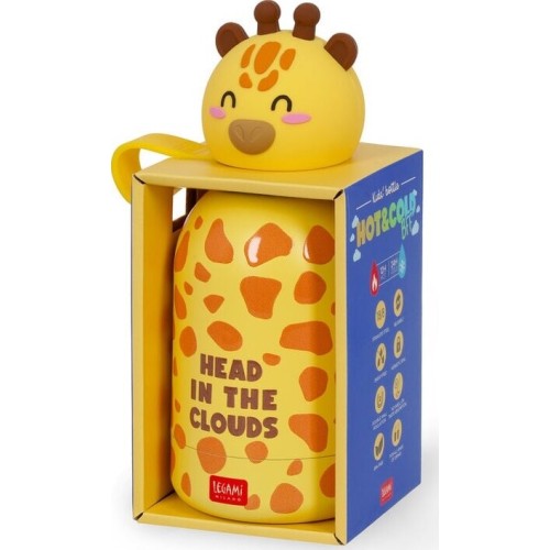 Legami Kids' Vacuum Bottle - Hot&Cold BFF - Giraffe KSSB0008 8052694028169