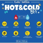 Legami Kids' Vacuum Bottle - Hot&Cold BFF - Penguin KSSB0007 8052694028152