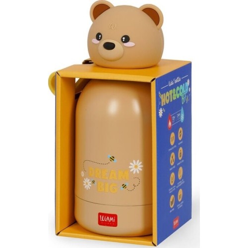 Legami Παιδικό Ανοξείδωτο Μπουκάλι - Hot&Cold BFF - Teddy Bear KSSB0006 8052694028145