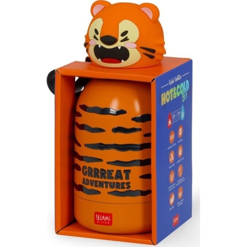 Legami Παιδικό Ανοξείδωτο Μπουκάλι - Hot&Cold BFF - Tiger KISSB0004 8052694028121