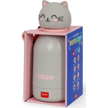 Legami Παιδικό Ανοξείδωτο Μπουκάλι - Hot&Cold BFF - Kitty KSSB0003 8052694028114