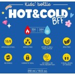 Legami Kids' Vacuum Bottle - Hot&Cold BFF - Unicorn KSSB0001 8052694028091