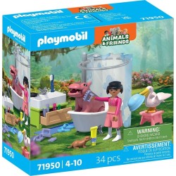 Playmobil Animals & Friends: Ώρα Για Μπάνιο 71950 4008789719508