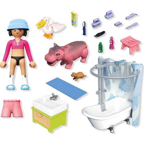 Playmobil Animals & Friends: Ώρα Για Μπάνιο 71950 4008789719508