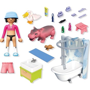 Playmobil Animals & Friends: Ώρα Για Μπάνιο 71950 4008789719508