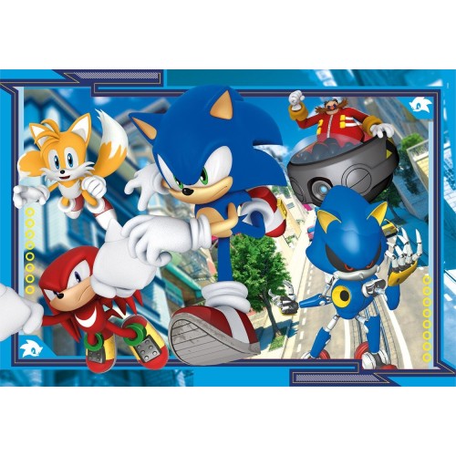 Sonic The Hedgehog Clementoni Children's Supercolor Sonic 180 TMX 1210 ...