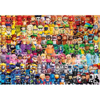 Clementoni Children's Supercolor Impossible Stumble Guys 180 Pcs 1210-29321 8005125293216