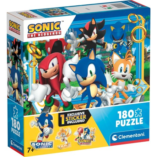 Sonic The Hedgehog Clementoni Children's Supercolor Sonic 180 TMX 1210 ...