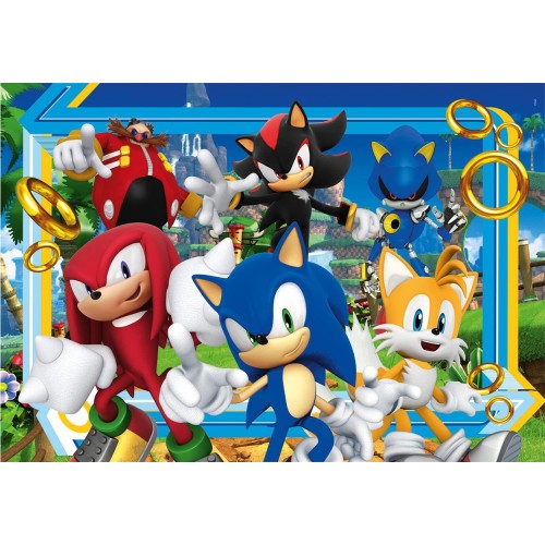 Sonic The Hedgehog Clementoni Children's Supercolor Sonic 180 TMX 1210 ...