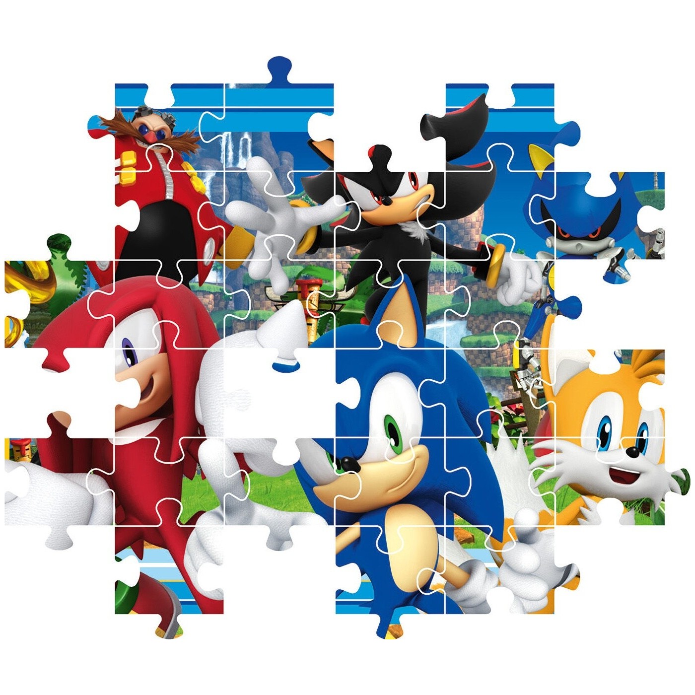 Sonic The Hedgehog Clementoni Children's Supercolor Sonic 180 TMX 1210 ...