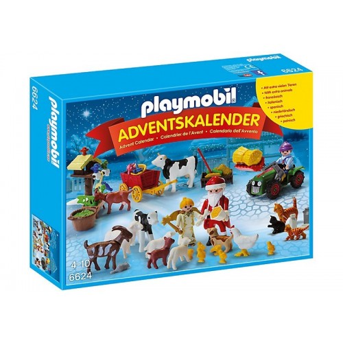 Playmobil Χριστουγεννιάτικο Ημερολόγιο Χριστούγεννα Στη Φάρμα 6624 4008789066244