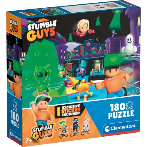 Clementoni Παιδικό Παζλ Supercolor Stumble Guys 180 τμχ 1210-29324 8005125293247